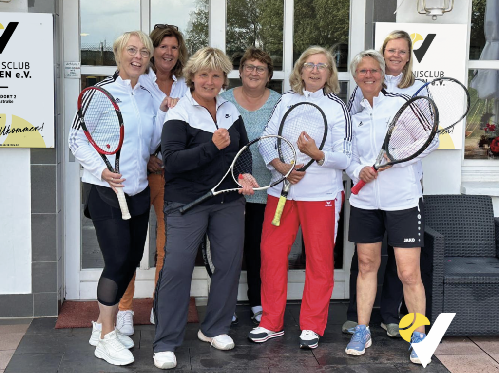 Unsere Damen 50 mit Ursula Brillert, Sabine Greve, Birgit Schmaloer, Ulrike Wiesbrock-Ruppert, Martina Hermeler-Wehr, Barbara Demuro & Judith Dönnebrink (von links nach rechts)